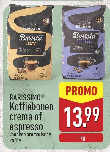 Koffiebonen crema of espresso