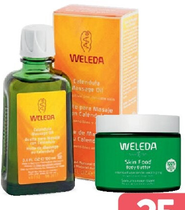 Weleda Massageolie met calendula 100 ml