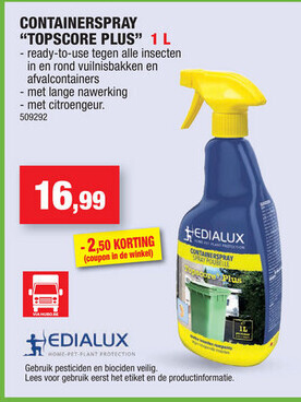 CONTAINERSPRAY "TOPSCORE PLUS" 1L
