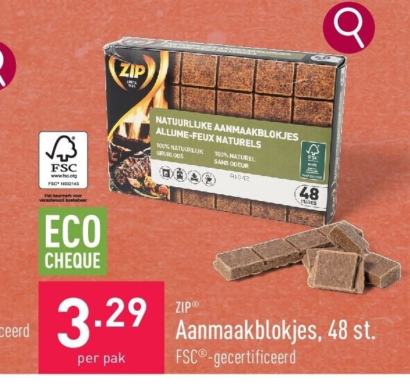 Aanmaakblokjes, 48 st.