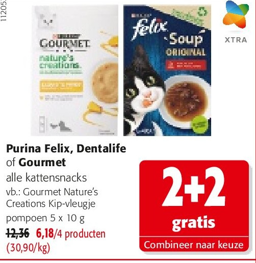 Gourmet Nature’s Creations Kip-vleugje pompoen 5 x 10 g
