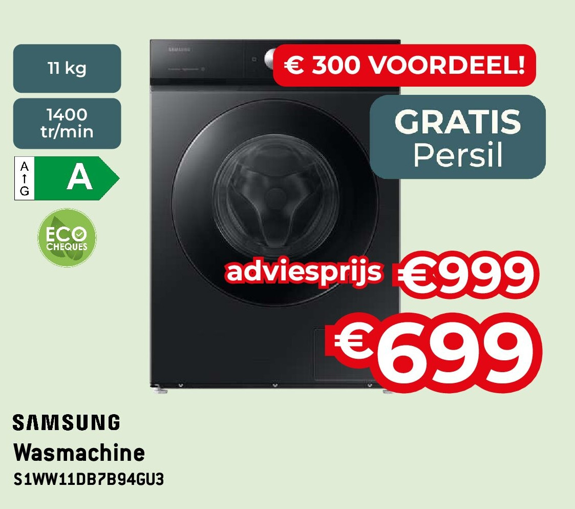 Wasmachine S1WW11DB7B94GU3