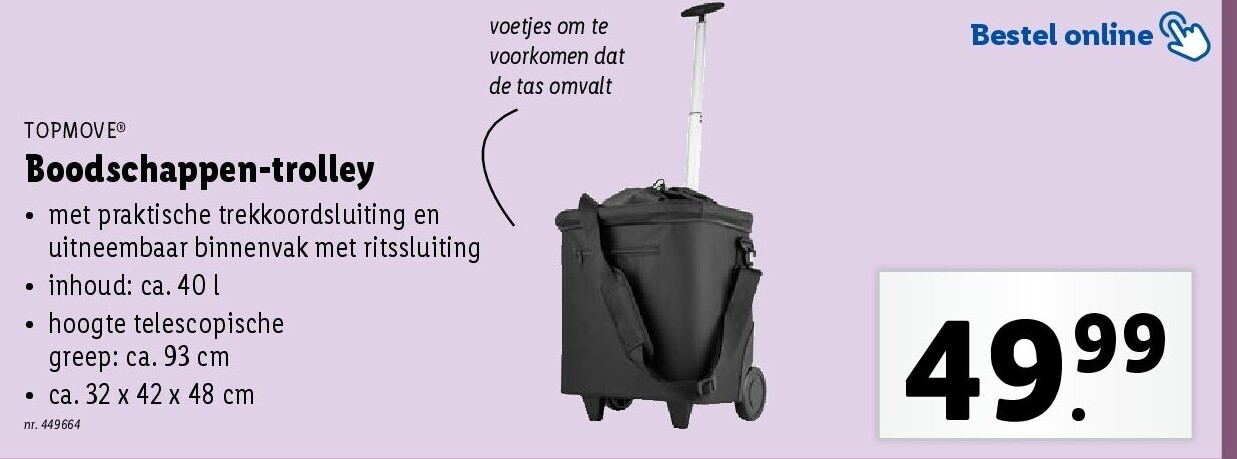 Boodschappen-trolley