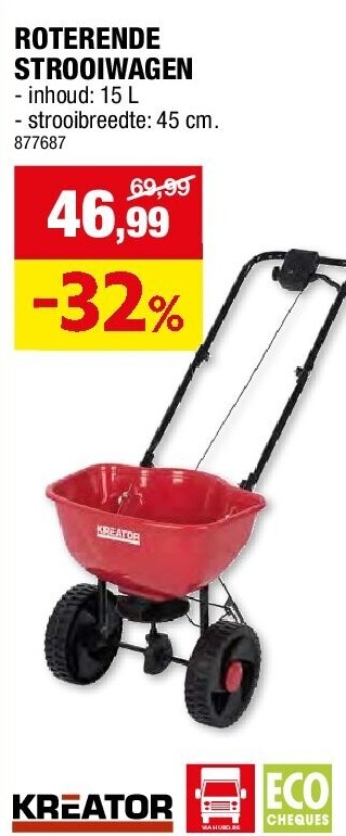 ROTERENDE STROOIWAGEN