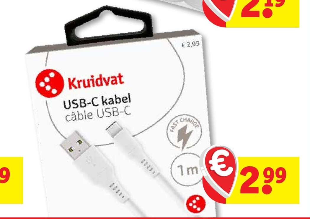 Kruidvat USB-C kabel