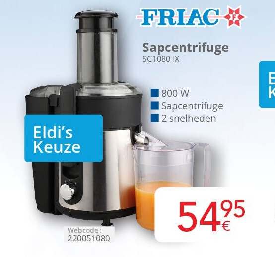 Friac Sapcentrifuge SC1080 IX