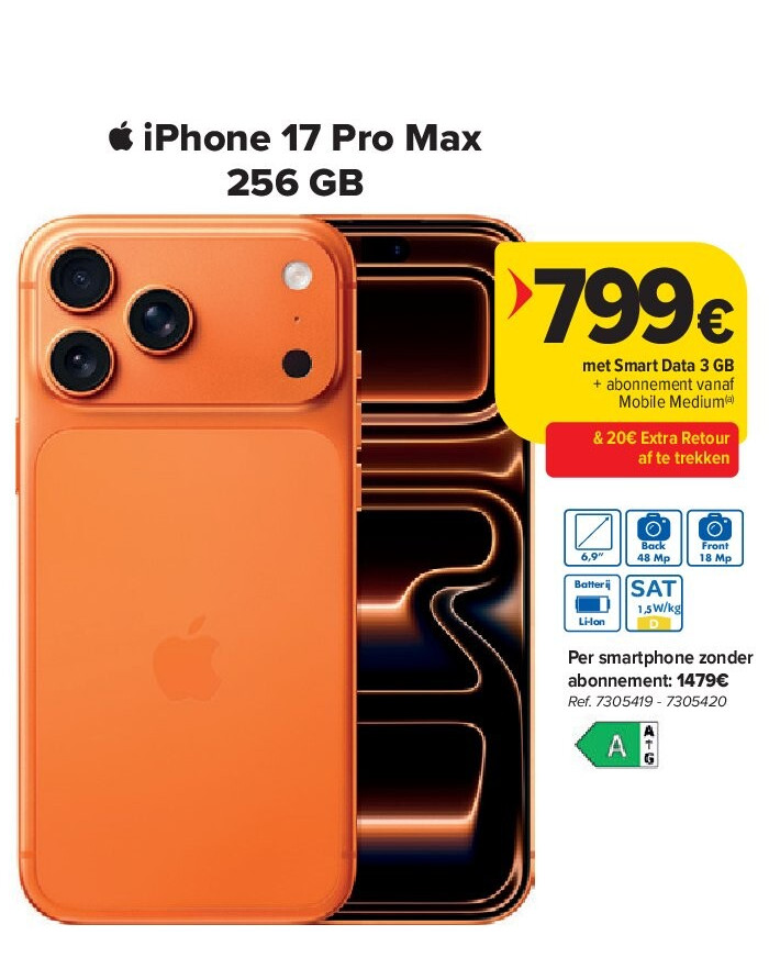 iPhone 17 Pro Max 256 GB
