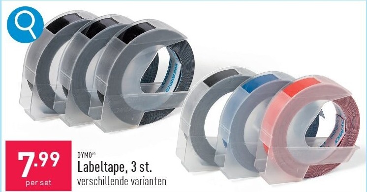 Labeltape, 3 st.