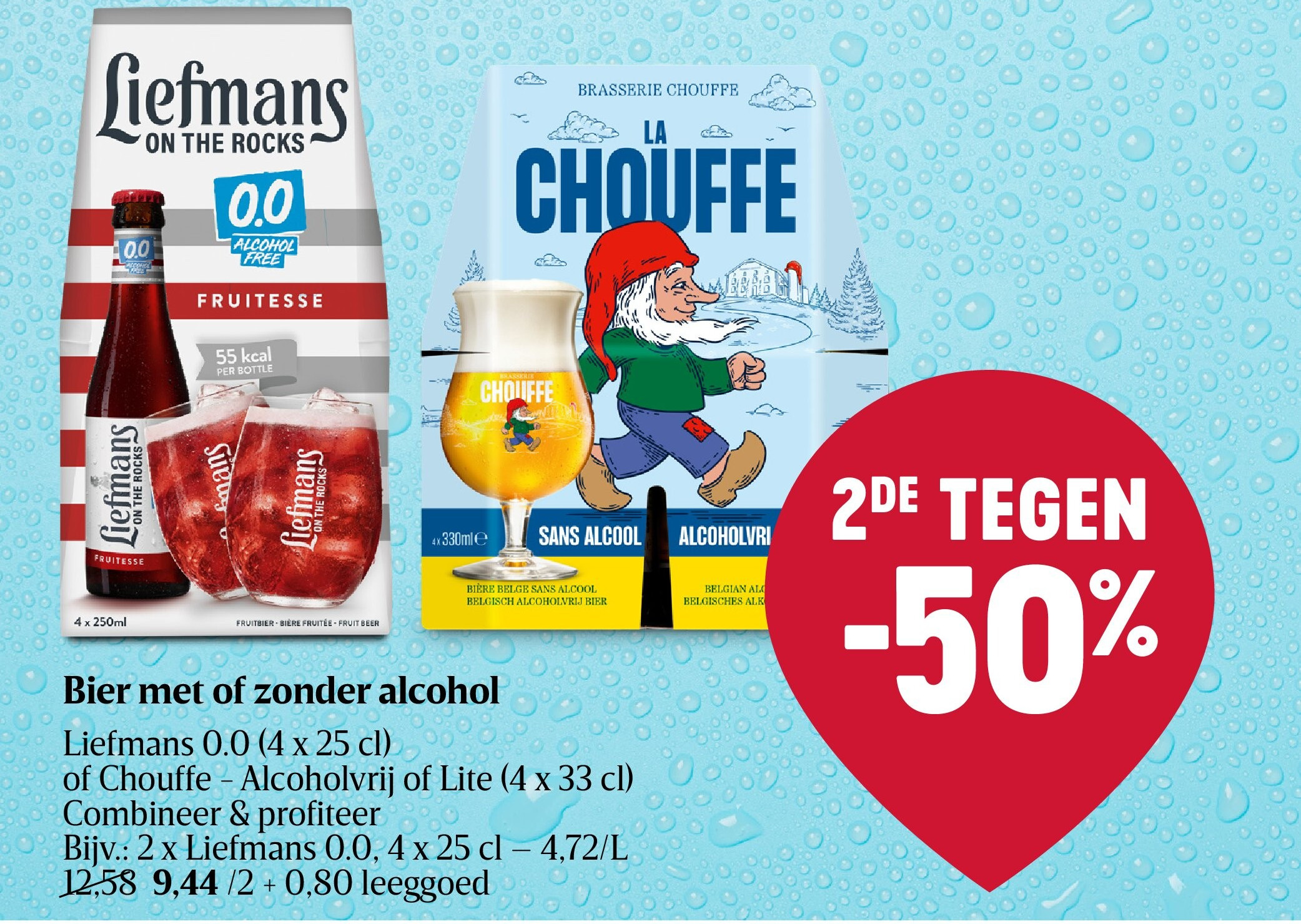 Bier met of zonder alcohol