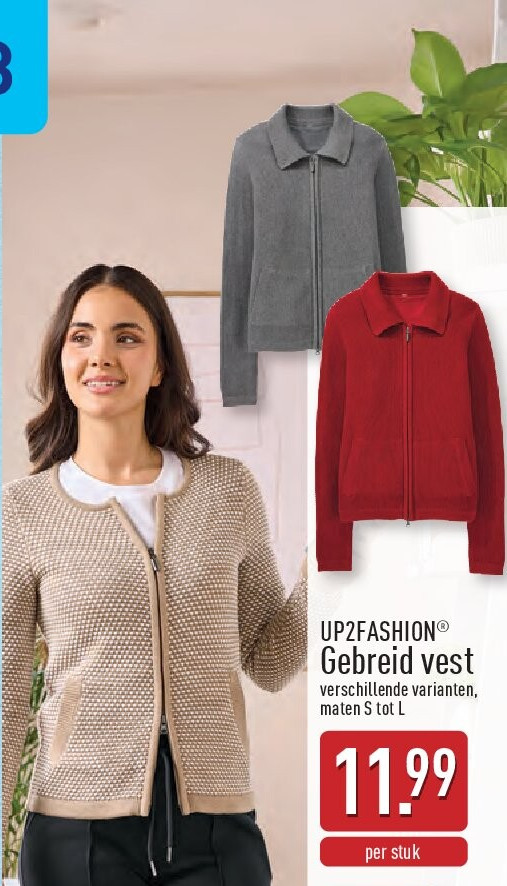 Gebreid vest