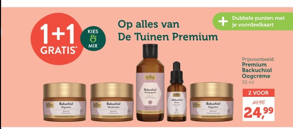 Premium Backuchiol Oogcrème