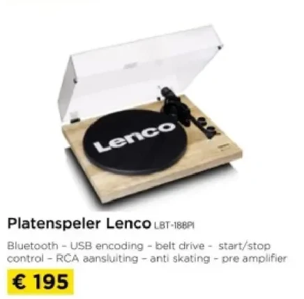 Platenspeler Lenco