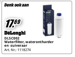 DLSC002 Waterfilter, waterontharder en -zuiveraar