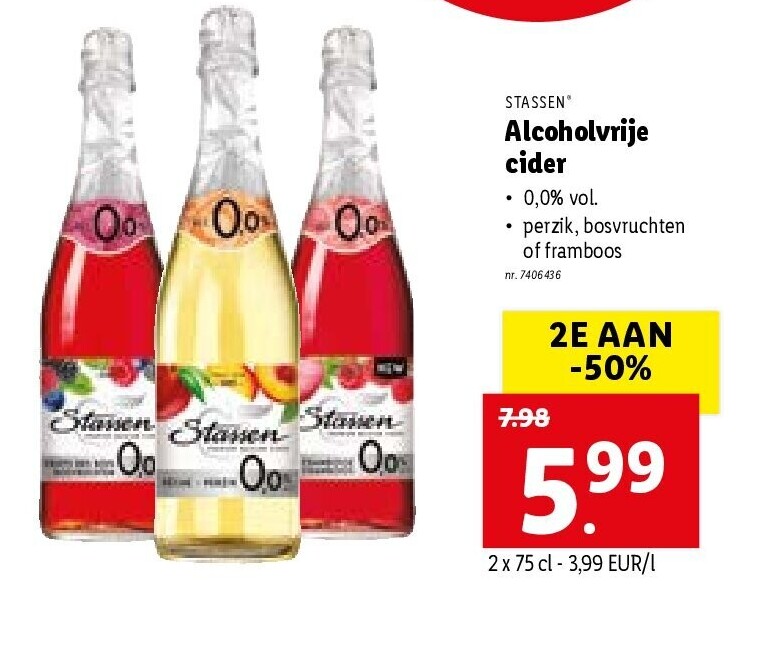 Alcoholvrije cider