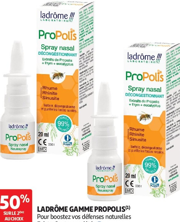 Ladrôme gamme Propolis