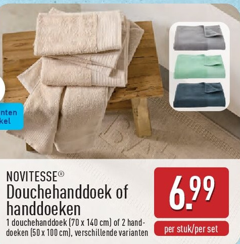 Douchehanddoek of handdoeken