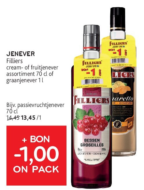 JENEVER Filliers