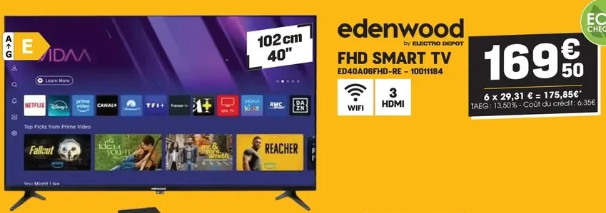 edenwood FHD SMART TV
