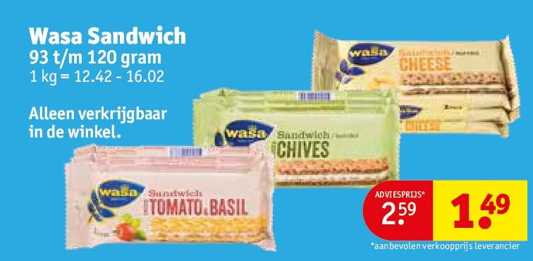 Wasa Sandwich