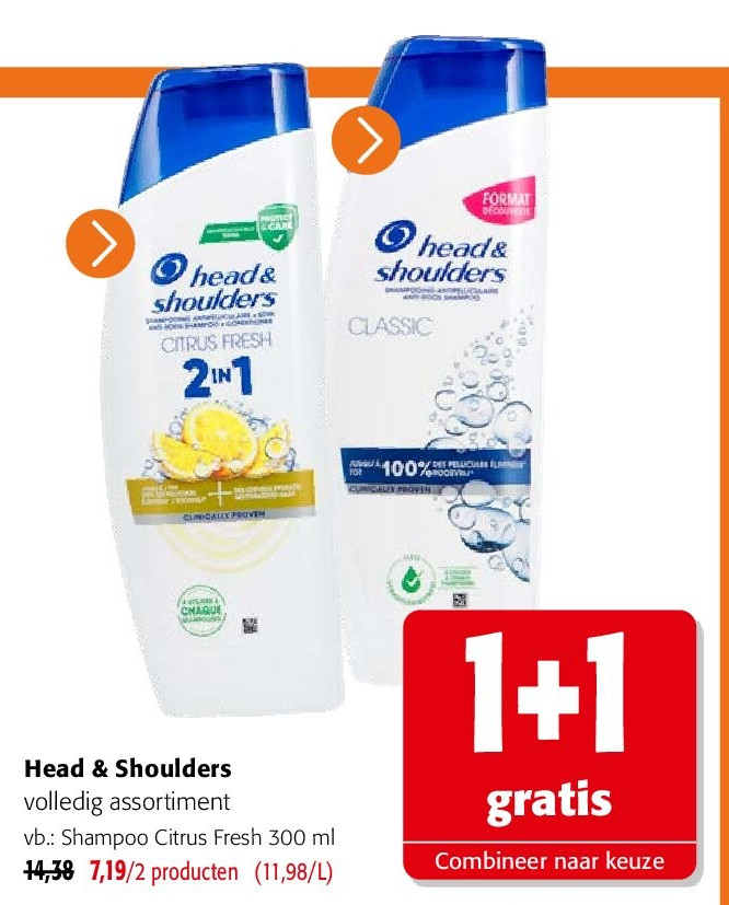 Head & Shoulders Shampoo Citrus Fresh 300 ml