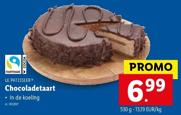Chocoladetaart