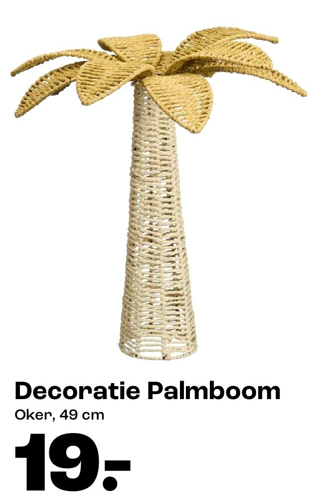 Decoratie Palmboom