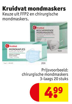 Kruidvat mondmaskers