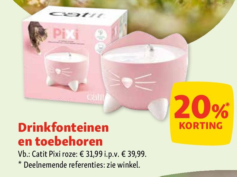 Drinkfonteinen en toebehoren