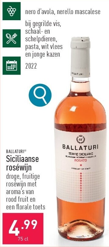 Siciliaanse roséwijn