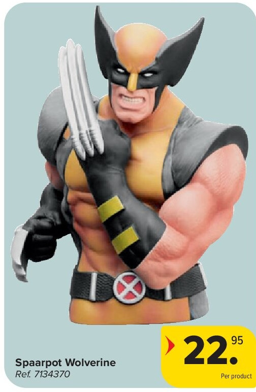 Spaarpot Wolverine