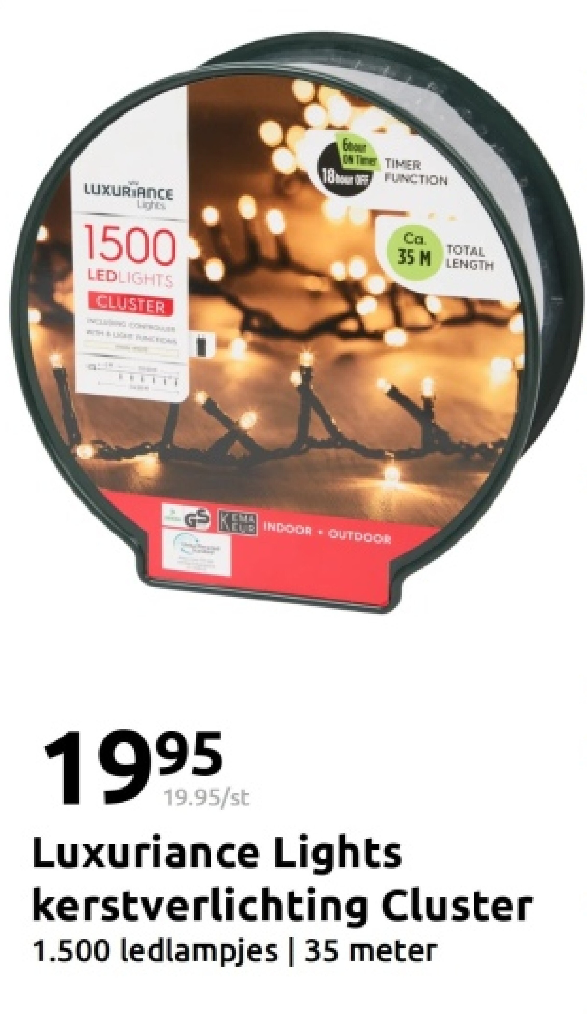 Luxuriance Lights kerstverlichting Cluster