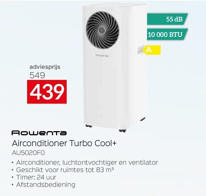 Airconditioner Turbo Cool+ AU5020F0