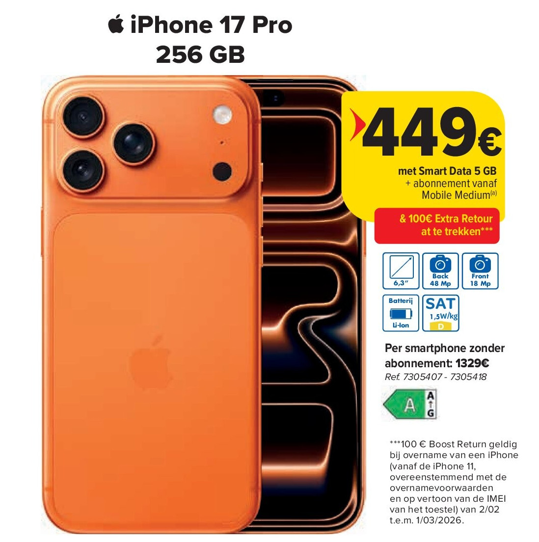 iPhone 17 Pro 256 GB