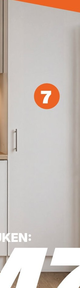 Kolomkast 60 cm 1 deur