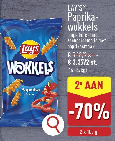 Paprika wokkels