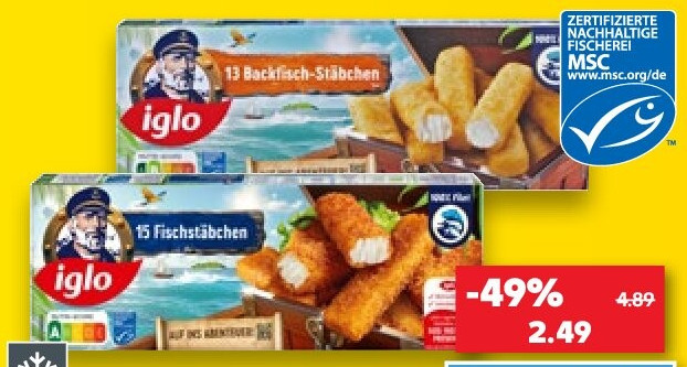 Fischstäbchen Xtra