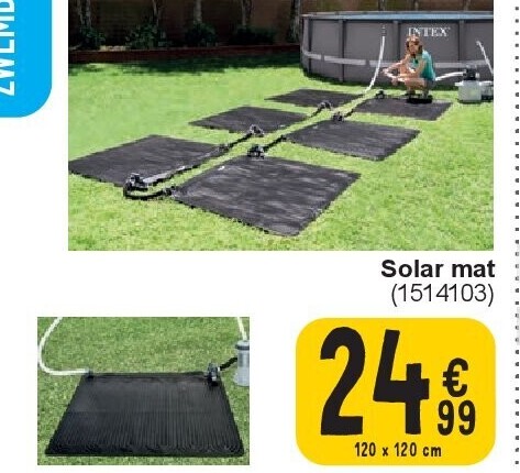 Solar mat
