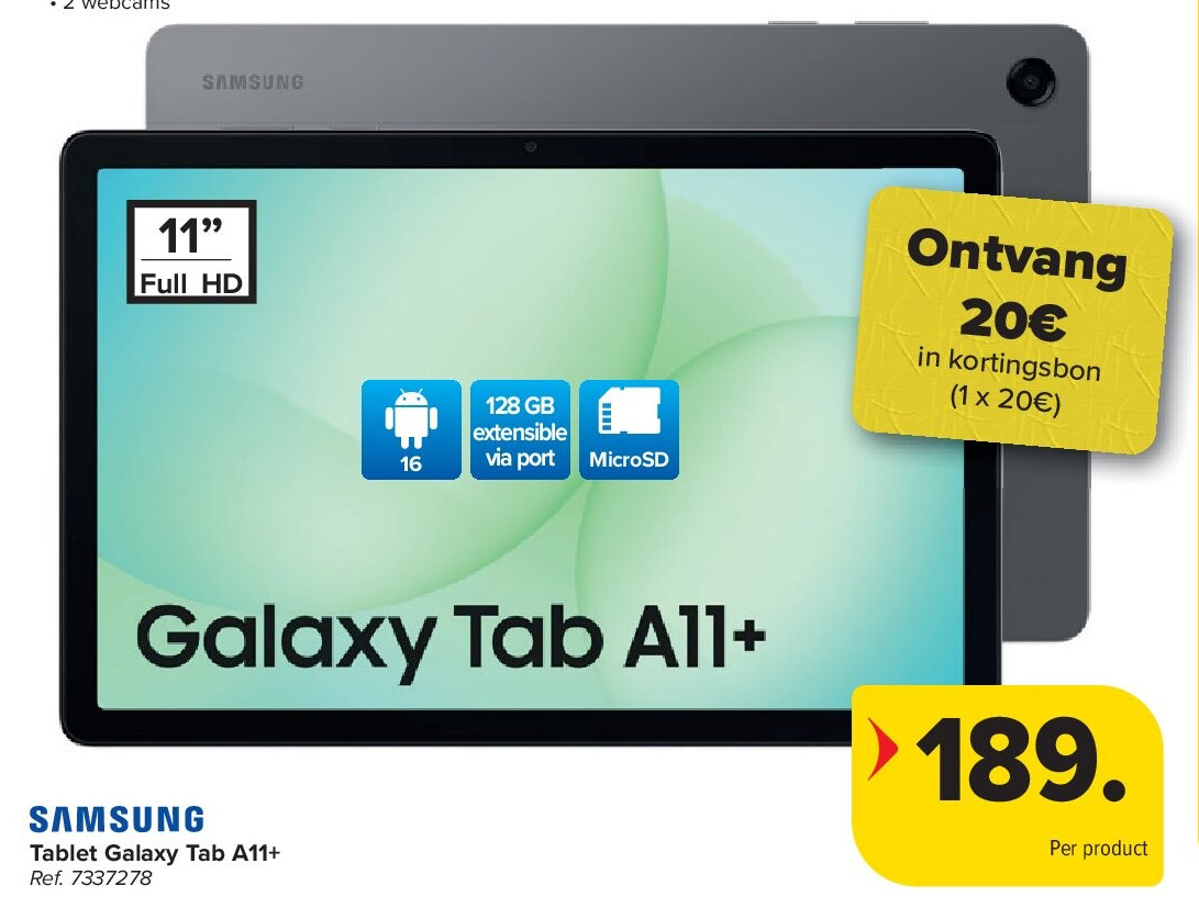 SAmsung Tablet Galaxy Tab A11+