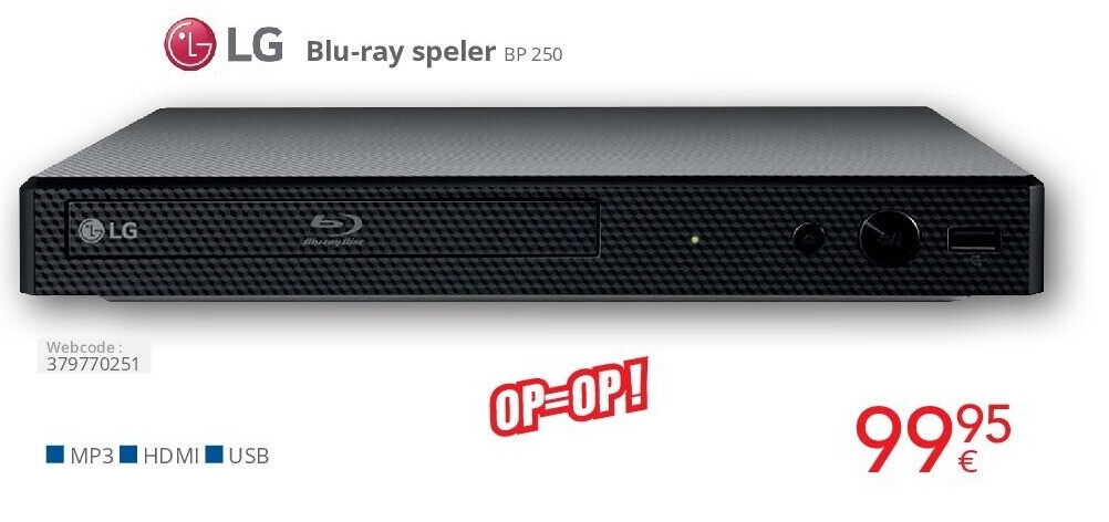 Lg Blu-ray speler