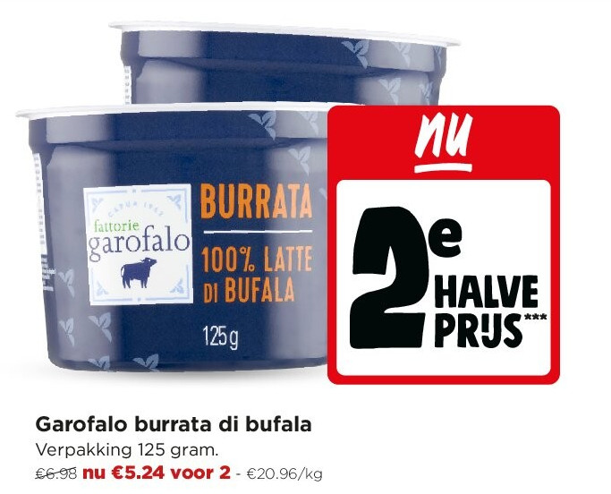 Garofalo burrata di bufala