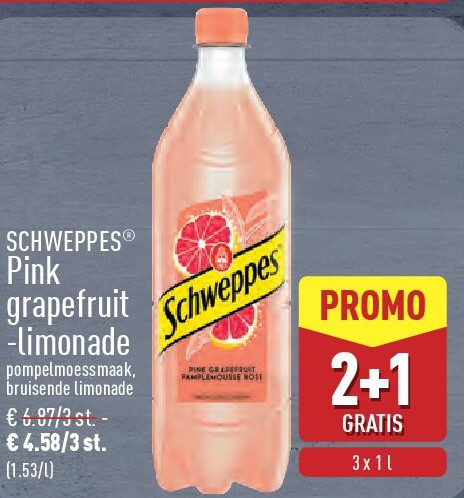 Pink grapefruit -limonade