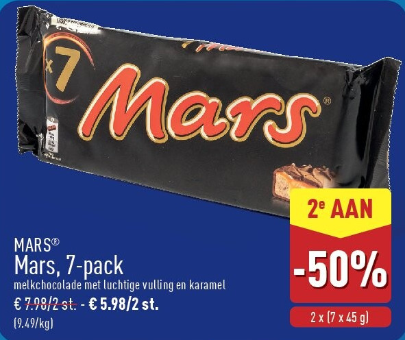 Mars, 7-pack