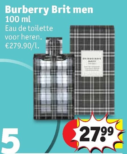 Burberry Brit Men 100 ml Eau de toilette