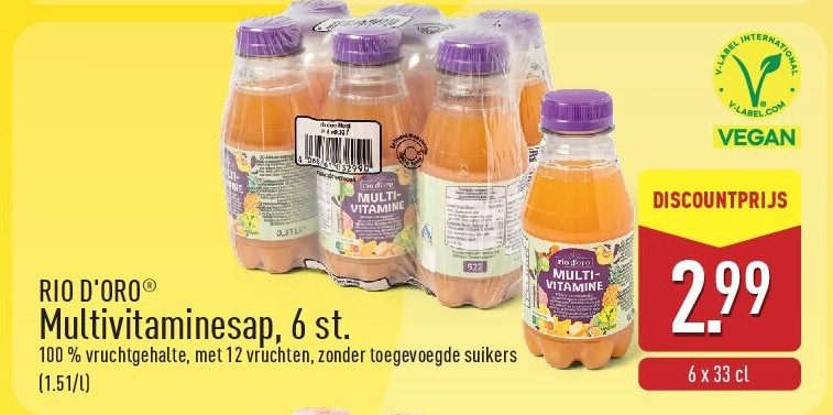 Multivitaminesap, 6st.