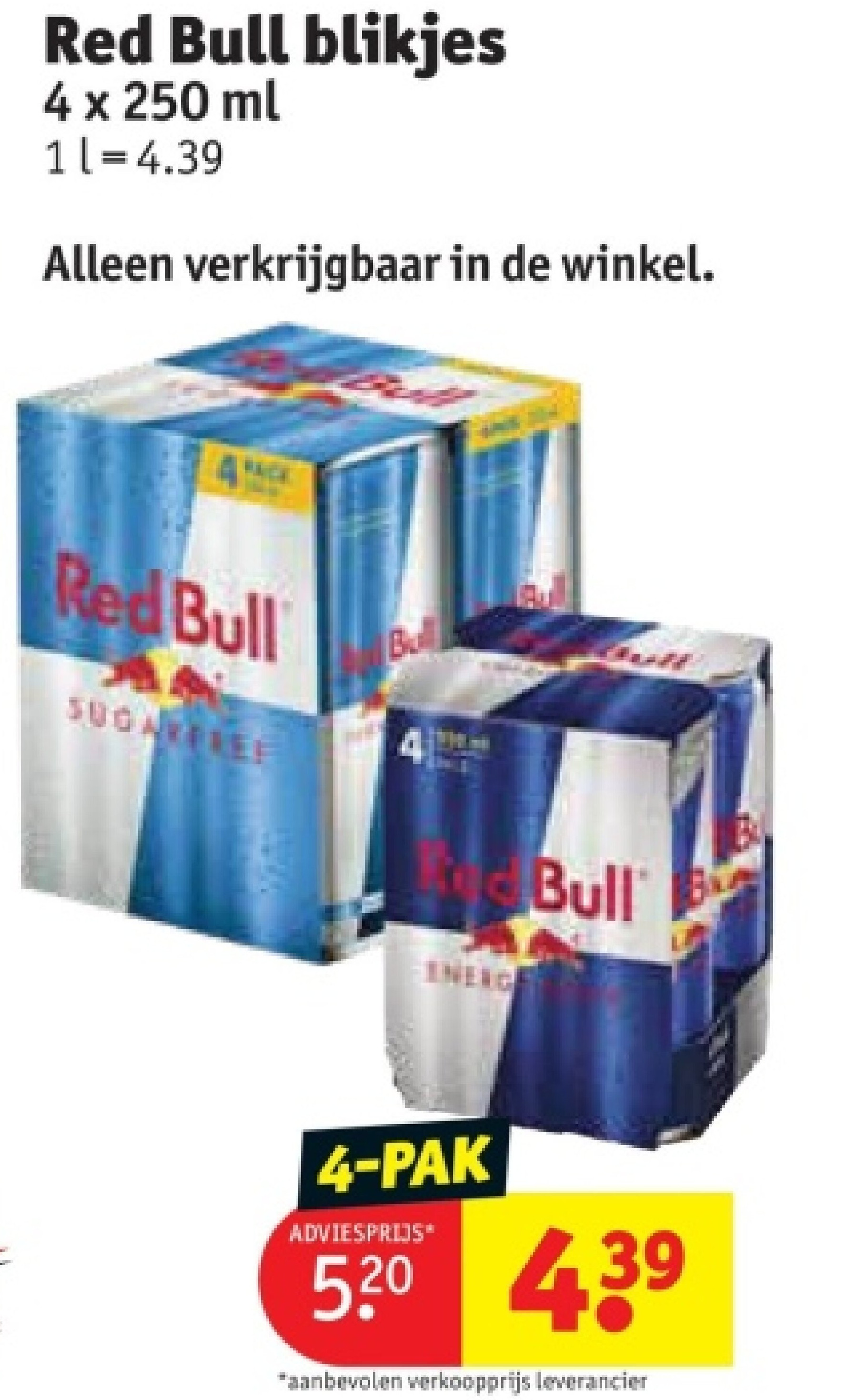 Red Bull blikjes