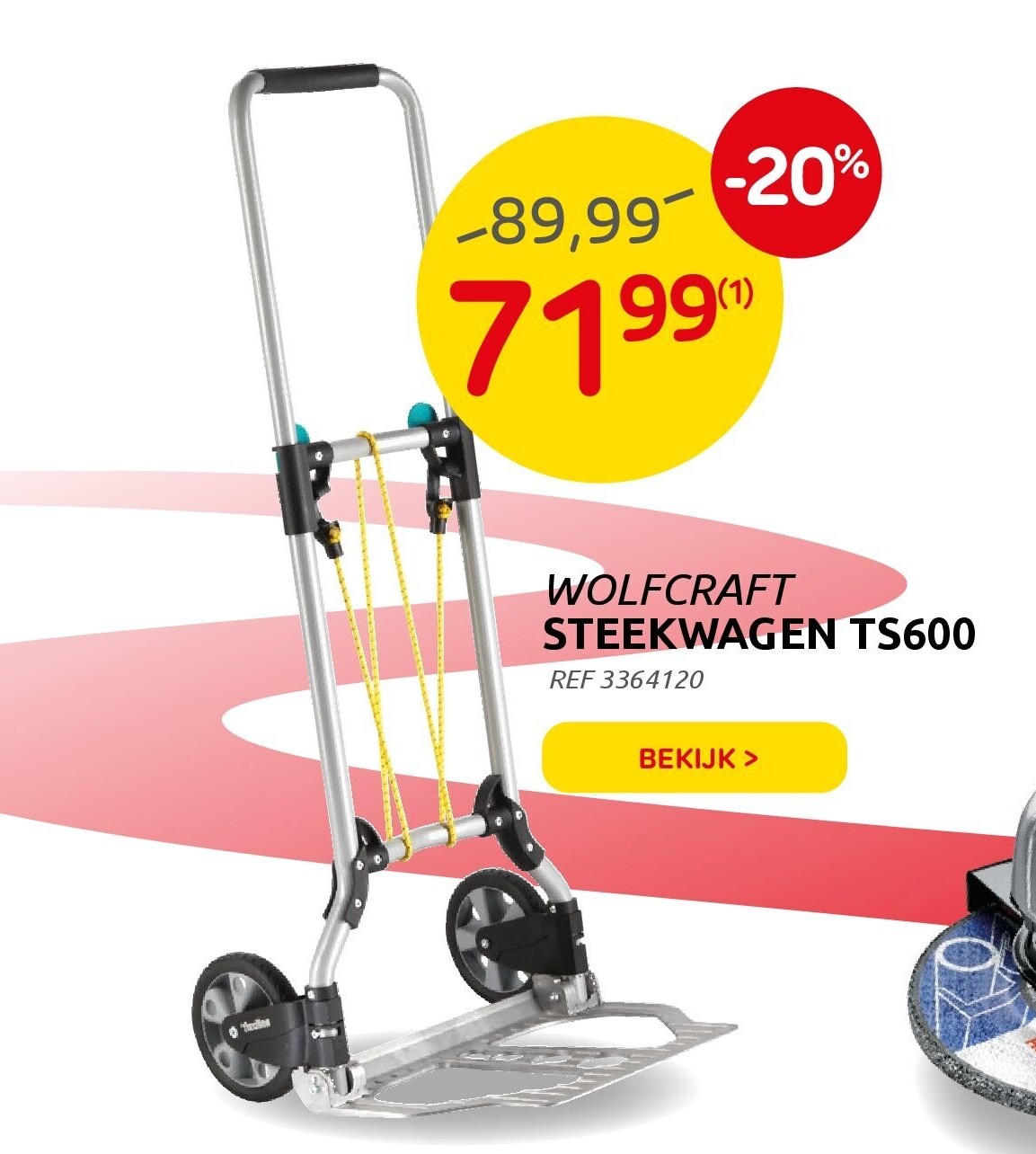 WOLFCRAFT STEEKWAGEN TS600