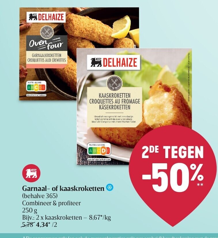 Garnaal- of kaaskroketten