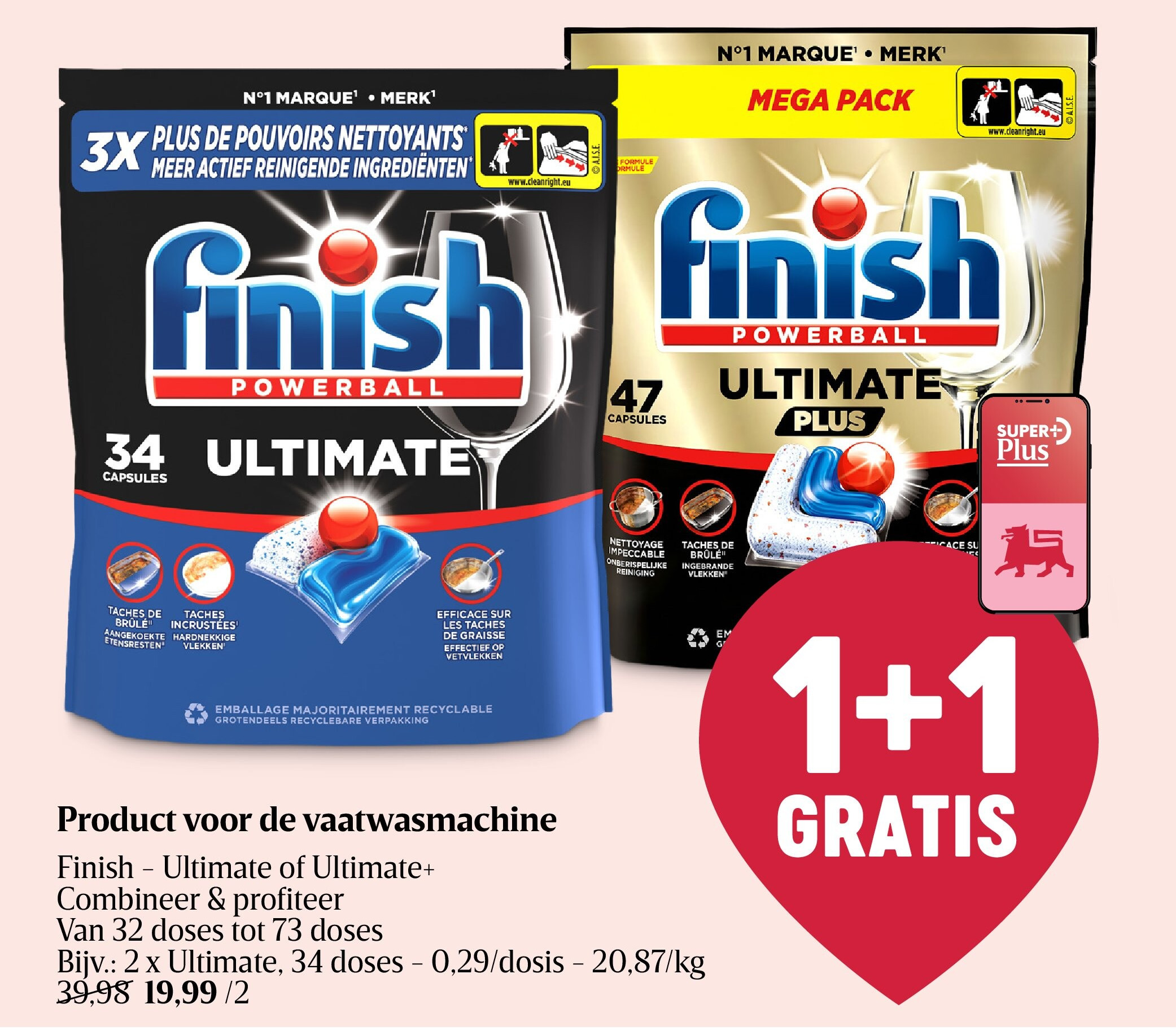 Product voor de vaatwasmachine