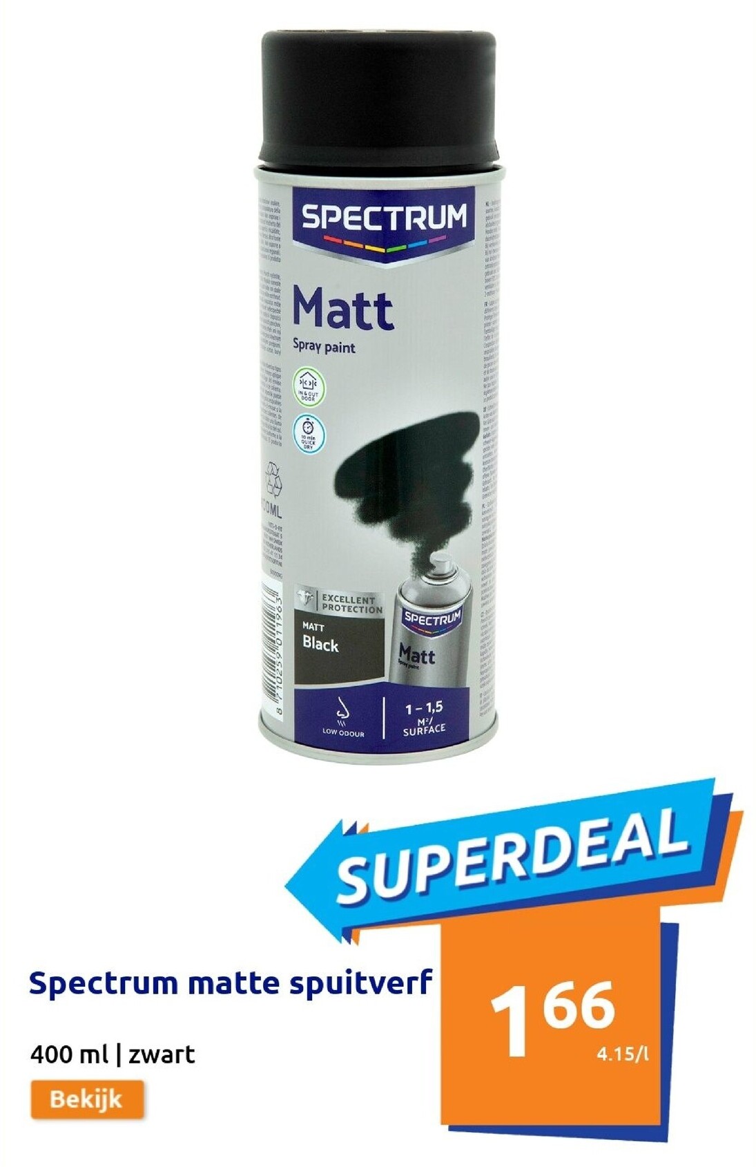 Spectrum matte spuitverf
