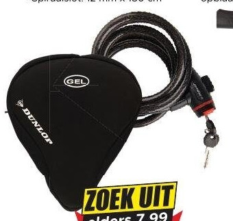 Dunlop zadeldek of spiraalslot